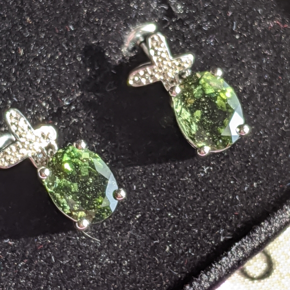 Jewelry - Moldavite Earrings